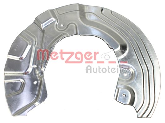Отражатель, диск тормозного механизма - 6115151 METZGER